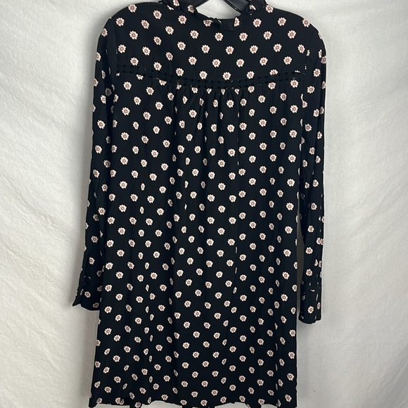 Kate Spade Black Dress with Pink Floral Accents small ditsy floral - Picture 7 of 7